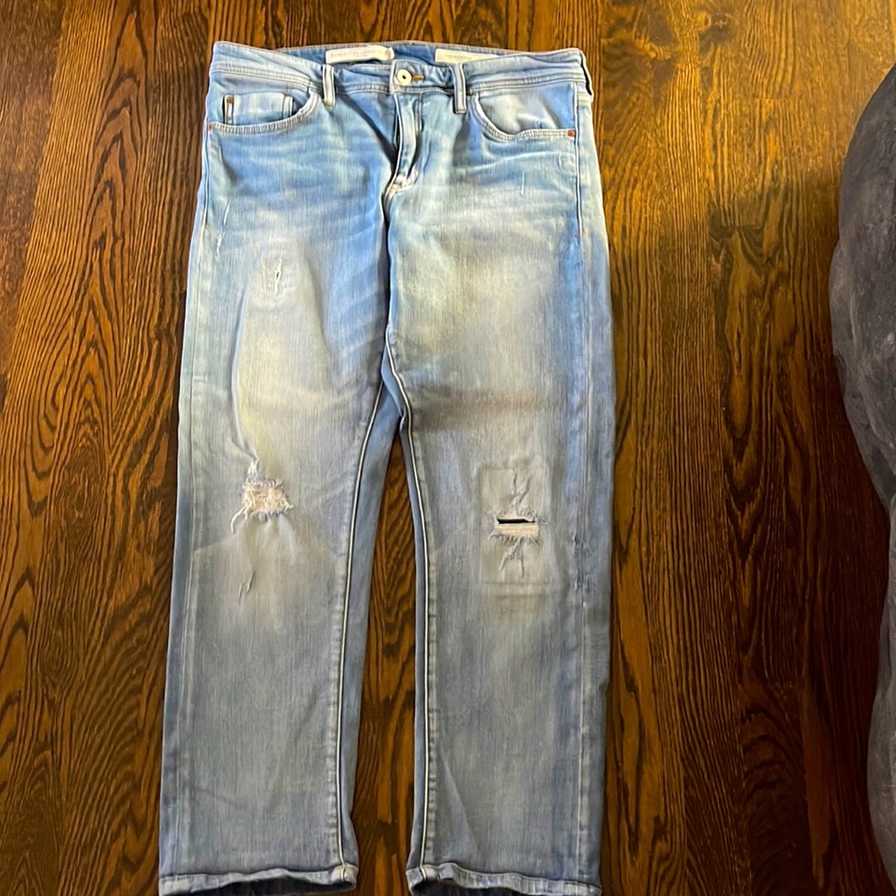 Pilcro and the Letterpress by Anthropologie/ Slim Boyfriend Style